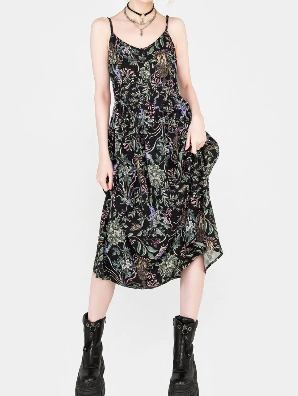 Disturbia Beltane Cami Midi Dress - Size US 10 - Picture 10 of 10